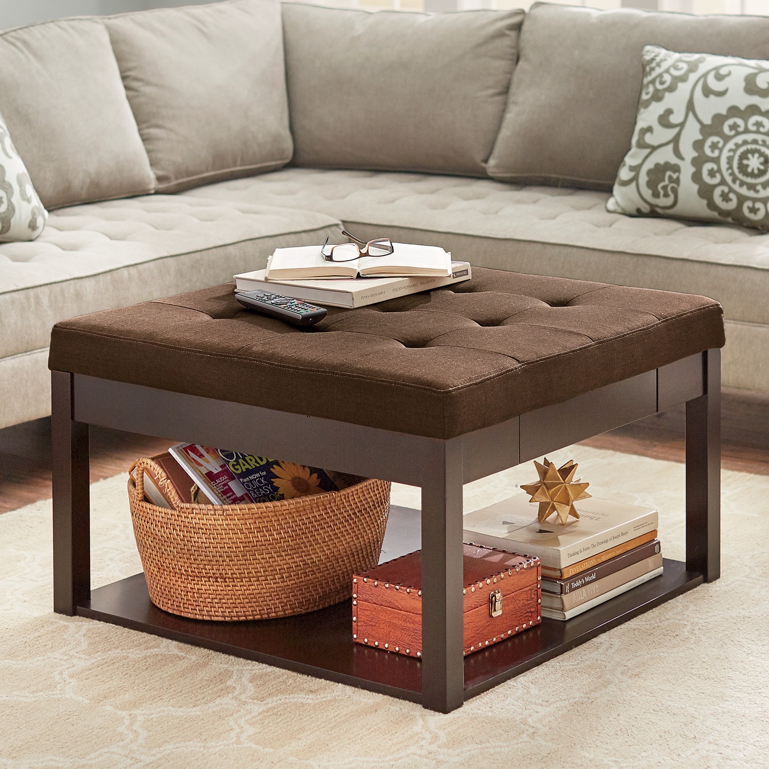Square Ottoman/Coffee Table | Ginny's