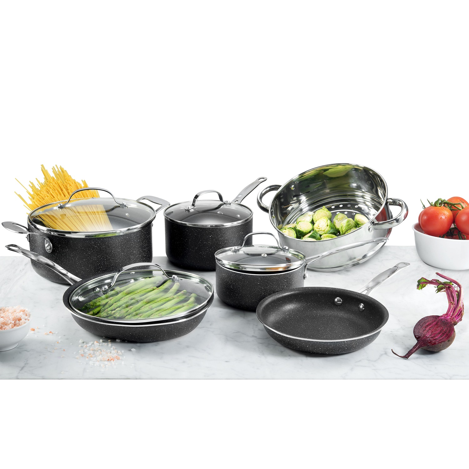 Granitestone Diamond 10 Piece Nonstick Cookware Set Ginny S