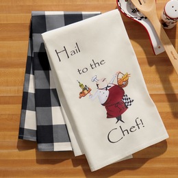 Happy Chef 2-Pack Dishtowels, , large