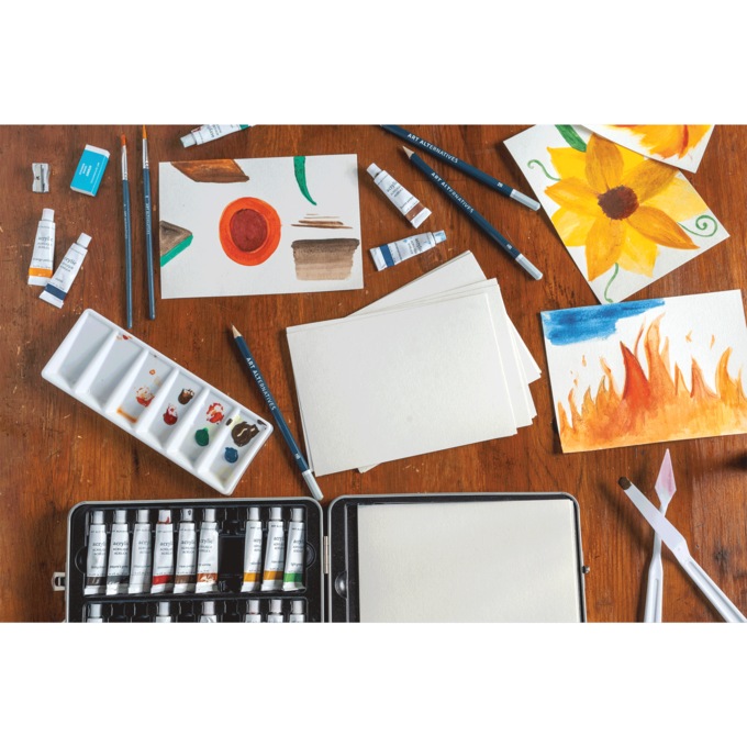 Art Alternatives 60-Piece Acrylic Art Set, , large