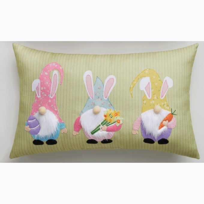 Festive Gnome Pillow, , large