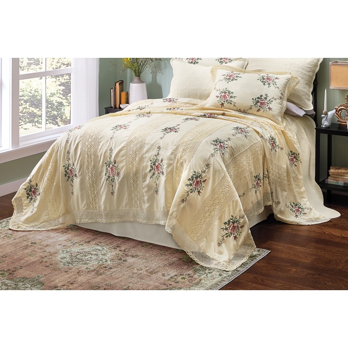Grace Crochet Oversized Quilt, , large