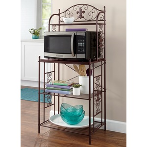 Fleur-De-Lis Microwave Cart, , large