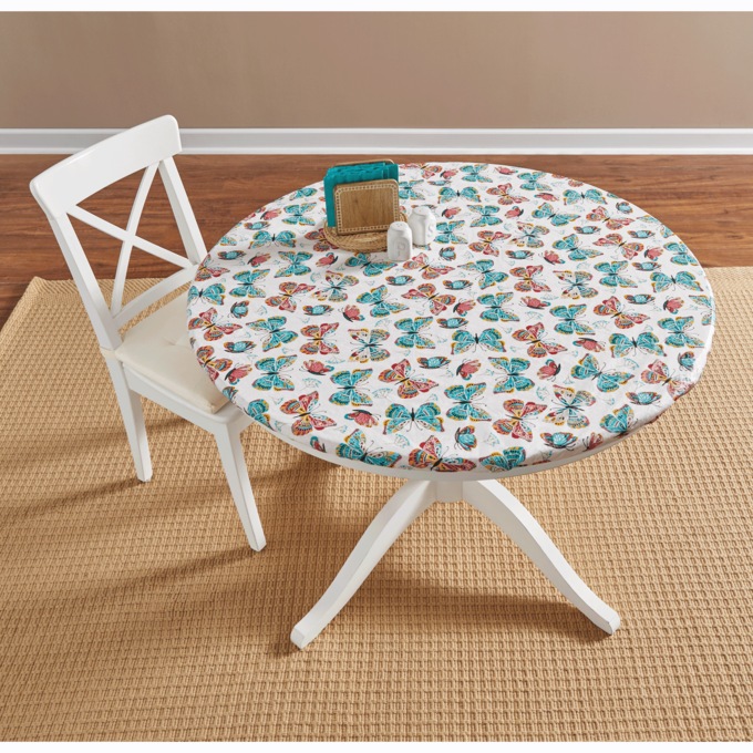 Indoor/Outdoor Fitted Tablecloths, , large