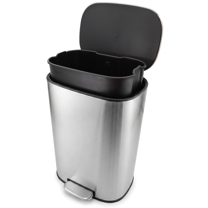 Pedal Trash Can, , large