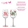Dolly Parton Holly Dolly Christmas Set of 2 Wine Glasses, , large