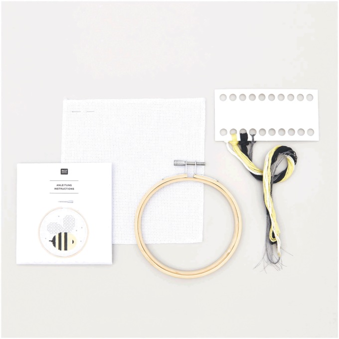 4" Cross Stitch Kit, , large