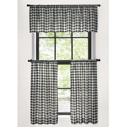Gingham Check Window Set, , large