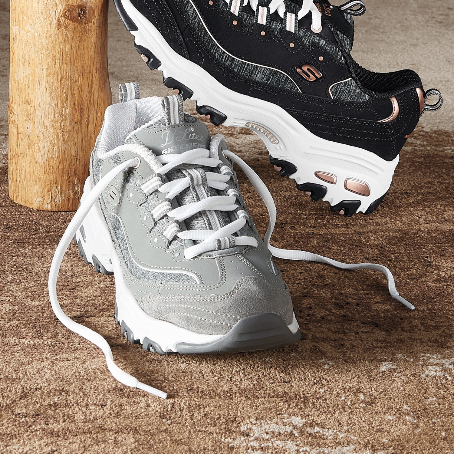 Skechers Women's D'Lites Me-Time Lace-Up Ginny's