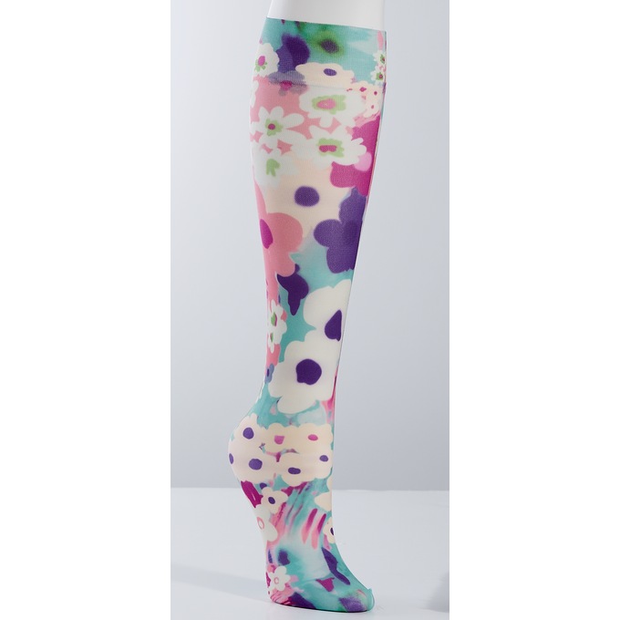 Celeste Stein Mild Patterned Compression Socks, , large