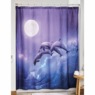 Dolphin Shower Curtain, , large
