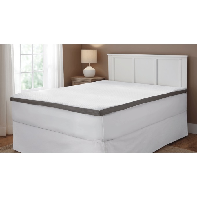 Doctor Pillow Premium Memory Foam Mattress Topper, , large