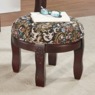 Bianca Carved Footstool, , large