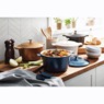 Gotham Steel 5-Quart Hammered Dutch Oven, , large