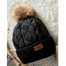 Britt’s Knits Quilted Puffer Beanie, , large