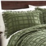 Plaid Chenille Sham, , large