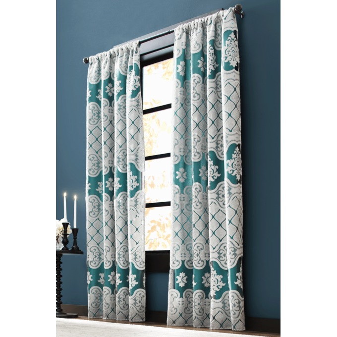 Glenda Panel, Teal, large