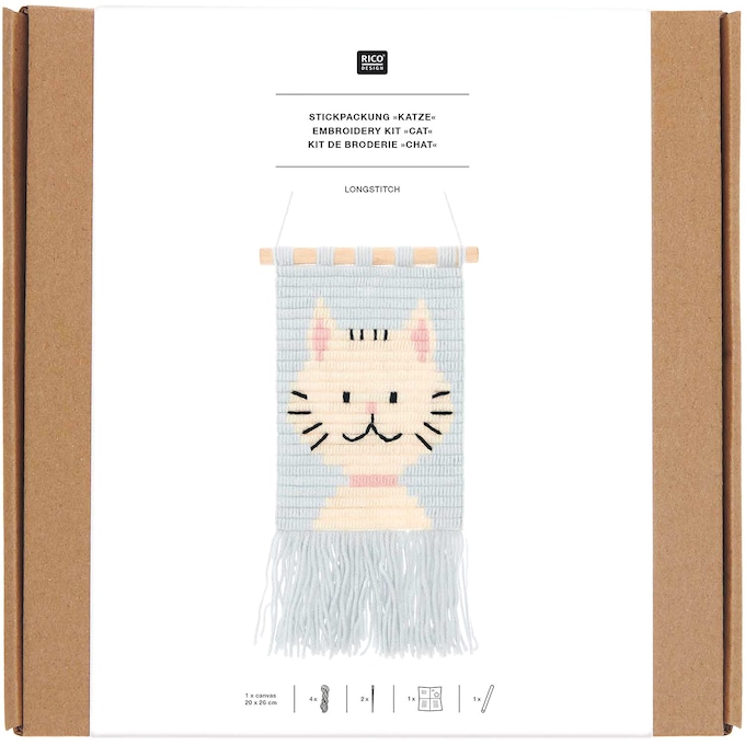 Long Stitch Embroidery Kit, , large