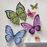 5-Piece Beautiful Butterflies Art Set, , large