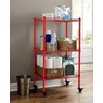 3 Tier Thin Mobile Tower Shelf, , large