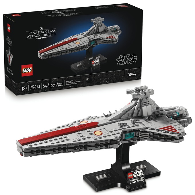 LEGO Star Wars Venator-Class Attack Cruiser, Gray, large