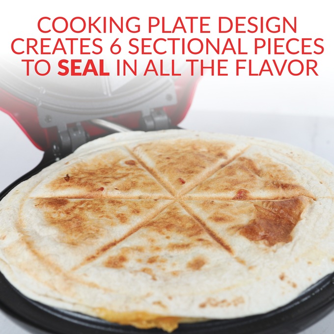 Taco Tuesday 10" Electric Quesadilla Maker, , large