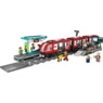 LEGO City Downtown Streetcar & Station, , large