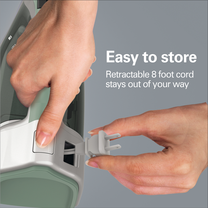 Hamilton Beach Durathon Digital Nonstick Iron, Green, large