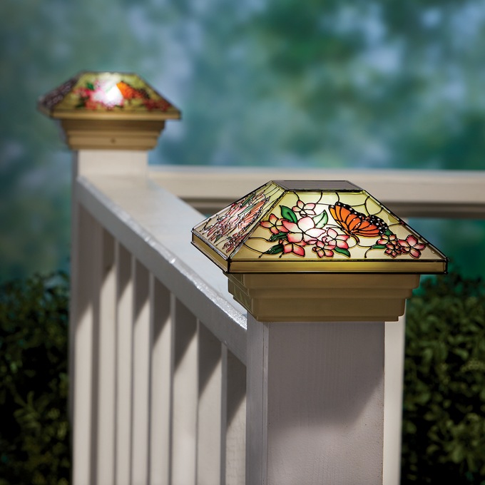 Solar Butterfly Fence Topper Ginny s