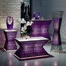 Zain Lighted Rattan Floor Lamp and Tables, , large