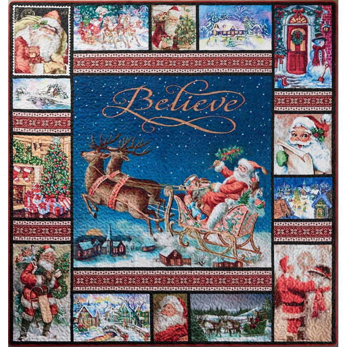Holiday Patch Quilt, , large