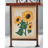 Scroll Sunflower Corner Shelf, , large