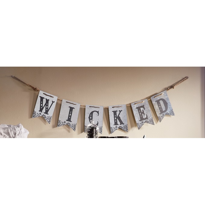 Metal Wicked Banner, , large