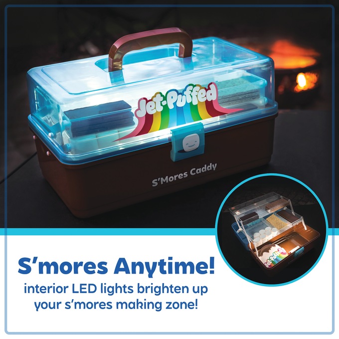 Jet Puffed Lighted S'Mores Caddy, , large