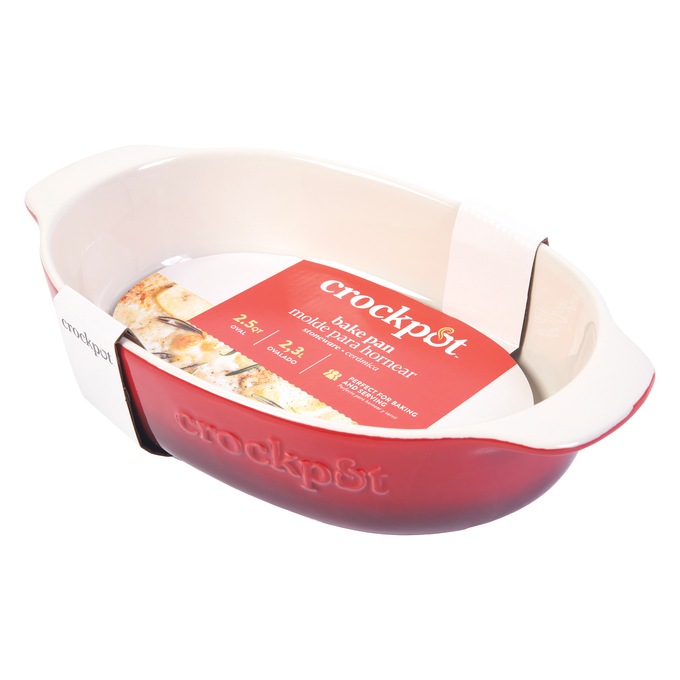 Crock-Pot Artisan 2.5-Quart Oval Baker, , large