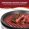 Elite Gourmet 12" Stainless Steel Indoor Grill, , large