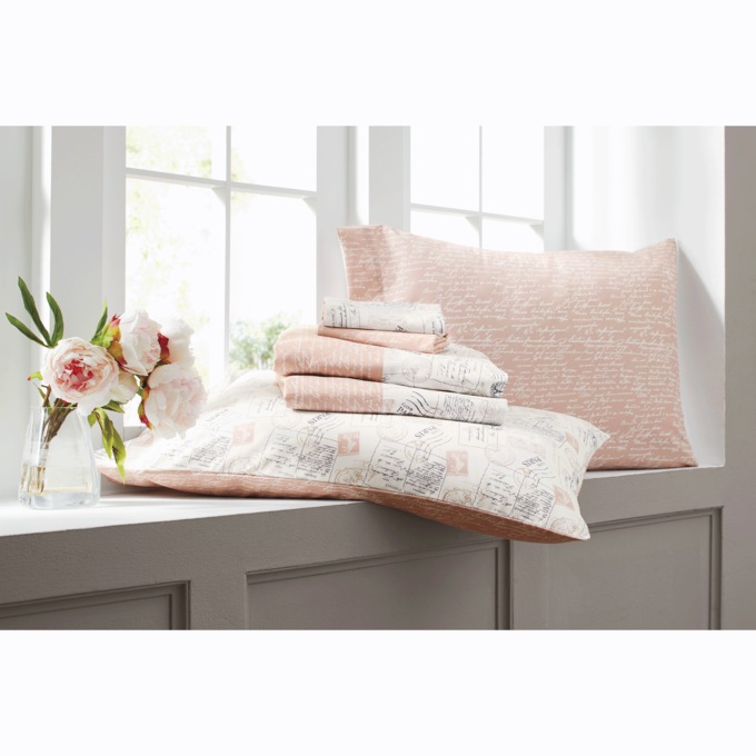 Parisian Stamp Turnstyle 6-Piece Sheet Set, , large