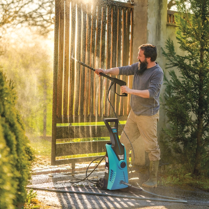 Pulsar 2000 PSI Vertical Electric Pressure Washer, Blue, large