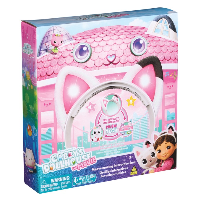 Gabby's Dollhouse Meow-Mazing Interactive Ears, , large