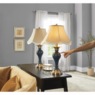 Set of 2 Scalloped Touch Lamps, , large