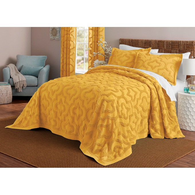 Color Connection Chenille Bedspread, , large