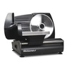 Elite Gourmet Electric Meat Slicer, Black, large