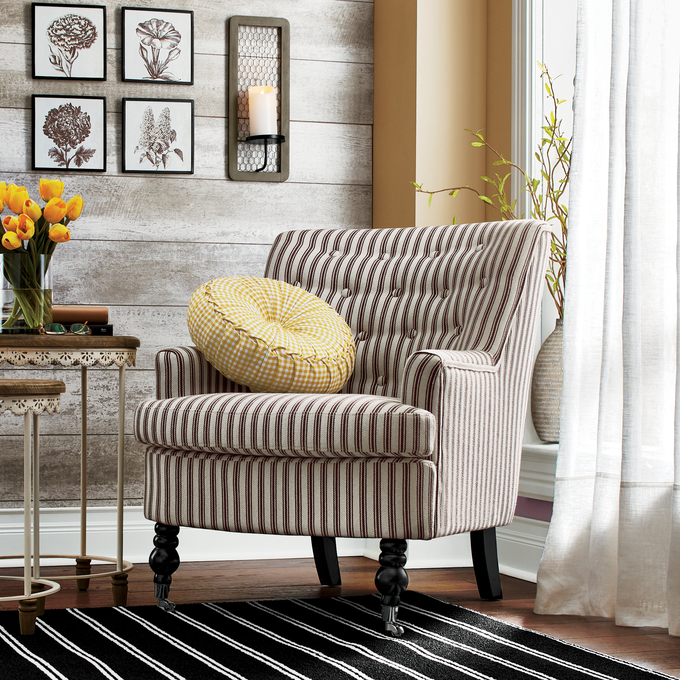 Carlita Tufted Chair, , large
