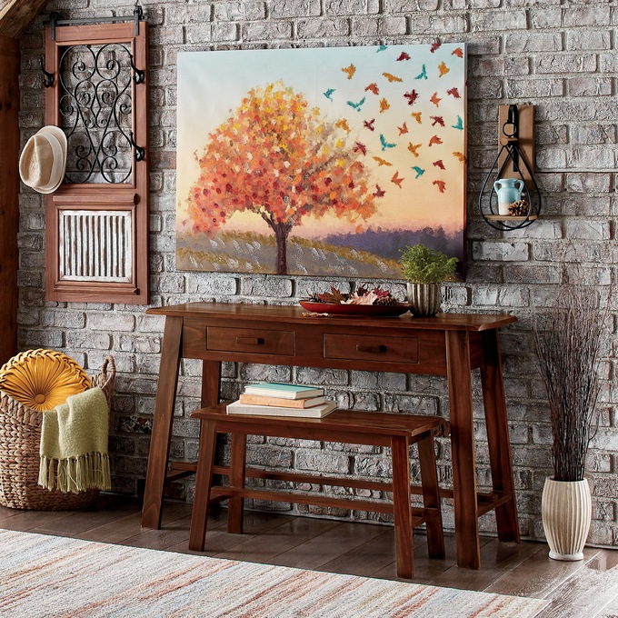 Autumn Tree of Birds Canvas, , large