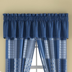 Ellington Blue Valance, Ellington Blue, large