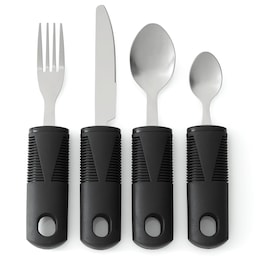4-Piece Comfort Grip Cutlery, , large
