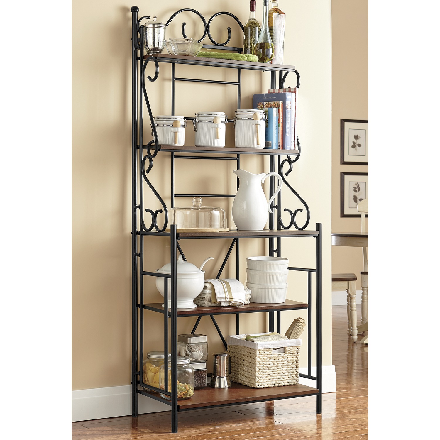 Scroll Bakers Rack Ginny's