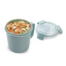 Snaplock Soup Storage Container, Mint, large