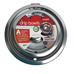 Set of 4 Drip Pans, , large
