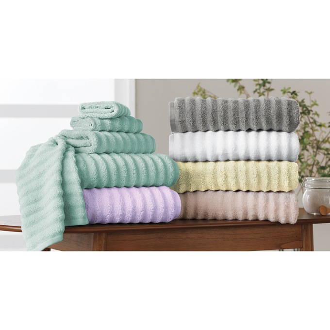 Spa Zero Twist 6-piece Towel Set, , large